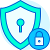 Cyber Security Lock Icon